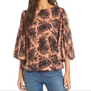 Hinge Ruffle Blouse
